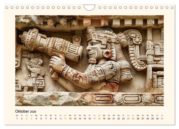 Produktbild: Die Maya und ihre Geheimnisse (Wandkalender 2026 DIN A4 quer), CALVENDO Monatskalender