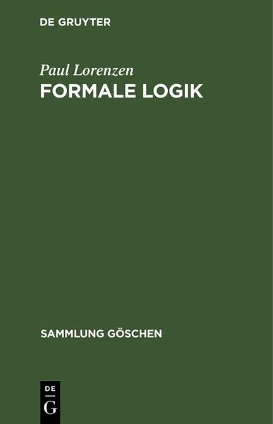 Produktbild: Formale Logik