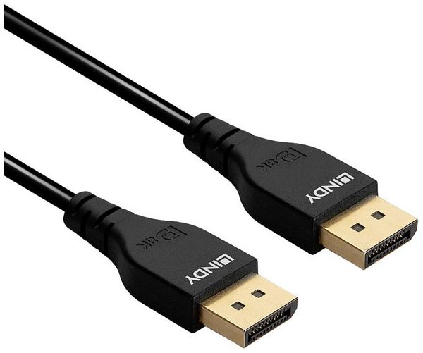 Produktbild: LINDY DisplayPort Anschlusskabel DisplayPort Stecker 3m Schwarz 36463 DisplayPort-Kabel