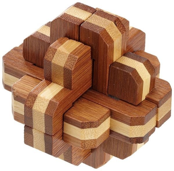 Blüten Puzzle, Bambus
