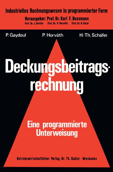 Deckungsbeitragsrechnung