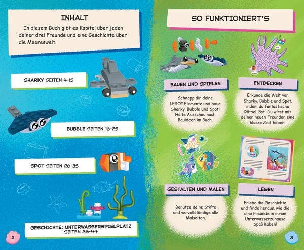 Produktbild: LEGO&reg; Books - Bauen & Spielen - Meer