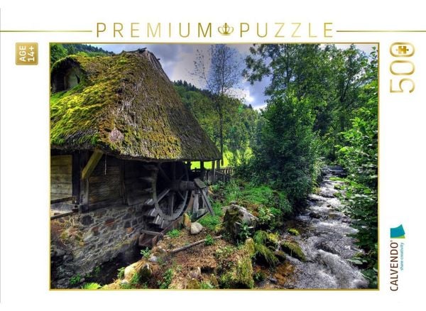 CALVENDO Puzzle Ein Motiv aus dem Kalender Romantischer Schwarzwald | 500 Teile Lege-Größe 48 × 36 cm Foto-Puzzle für Erwachsene