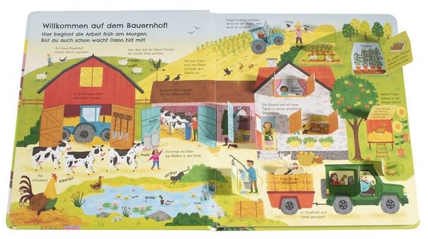 Aufgeklappt und viel entdeckt! Auf dem Bauernhof
