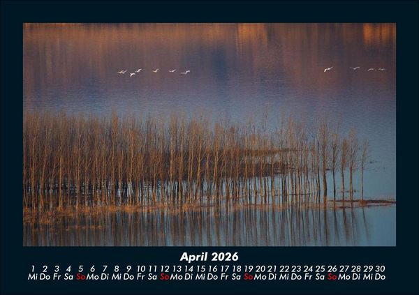 Produktbild: Landschaftskalender 2026 Fotokalender DIN A5