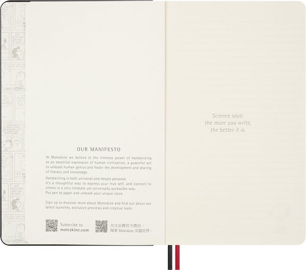 Produktbild: Moleskine Peanuts Snoopy Notizb. lim. A. A5 liniert Geb
