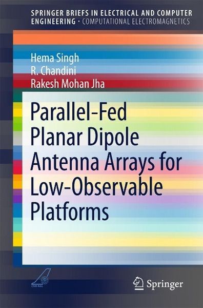 Produktbild: Parallel-Fed Planar Dipole Antenna Arrays for Low-Observable Platforms