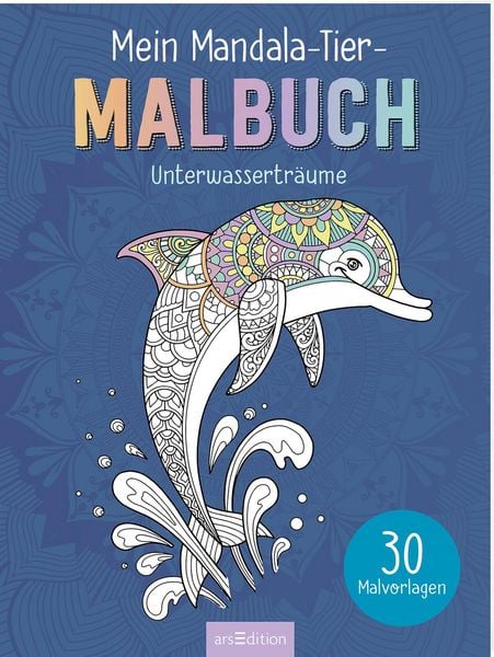 Produktbild: Mein Mandala-Tier-Malbuch &ndash; Unterwassertr&auml;ume