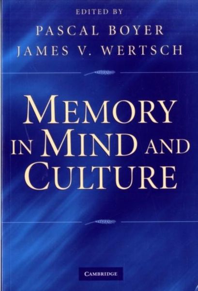 Produktbild: Memory in Mind and Culture