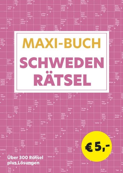 Produktbild: Maxi-Buch Schwedenr&auml;tsel Band 7