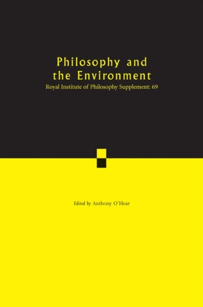 Produktbild: Philosophy & The Environment