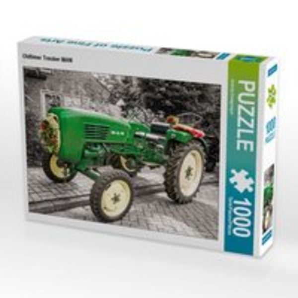 CALVENDO Puzzle Oldtimer Trecker MAN 1000 Teile Lege-Größe 64 x 48 cm Foto-Puzzle Bild von Andrea Dreegmeyer