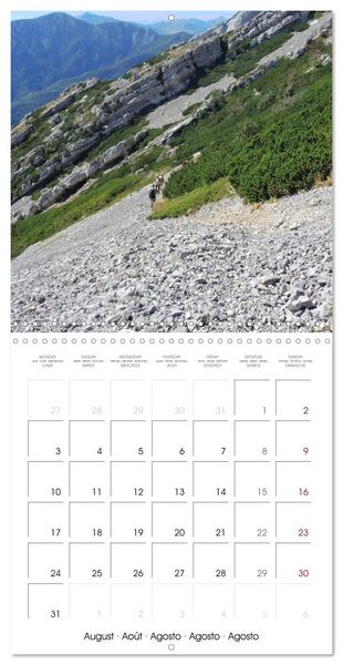 Produktbild: Europe on Foot (Wall Calendar 2026 12 &times; 12 Inch) CALVENDO 12 Month Wall Calendar