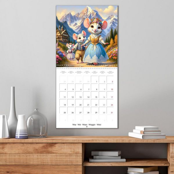 Produktbild: Mice dreams (Wall Calendar 2026 12 &times; 12 Inch) CALVENDO 12 Month Wall Calendar