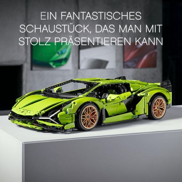 Produktbild: LEGO Technic 42115 Lamborghini Si&aacute;n FKP 37 Rennwagen f&uuml;r Erwachsene