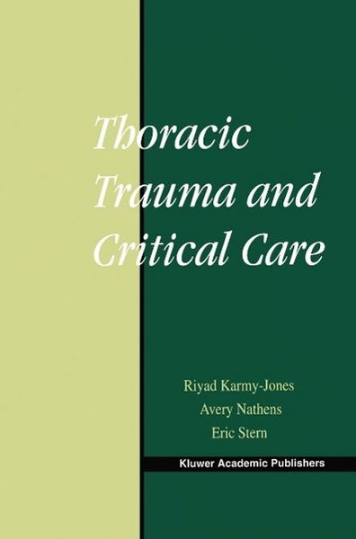 Produktbild: Thoracic Trauma and Critical Care