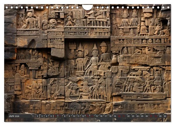 Produktbild: R&auml;tselhaftes aus der Arch&auml;ologie (Wandkalender 2026 DIN A4 quer), CALVENDO Monatskalender