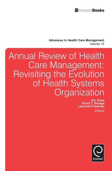 Produktbild: Annual Review of Health Care Management