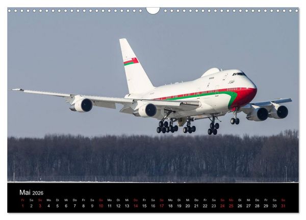 Produktbild: Sch&ouml;nheit der Flugzeuge (Wandkalender 2026 DIN A3 quer), CALVENDO Monatskalender