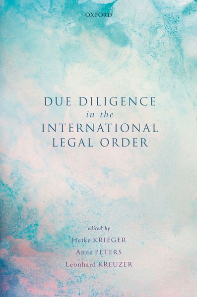 Produktbild: Due Diligence in the International Legal Order
