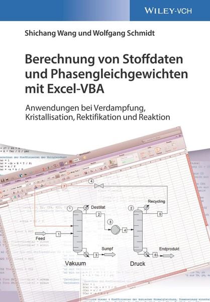 Produktbild: Berechnung von Stoffdaten und Phasengleichgewichten mit Excel-VBA