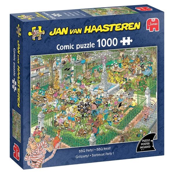 Produktbild: Jan van Haasteren -Grillparty (1000 pieces)