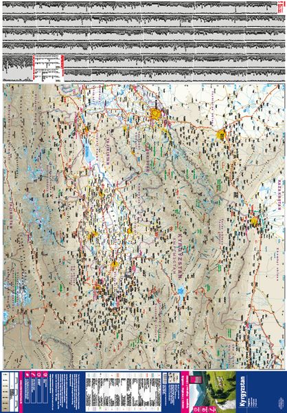 Produktbild: Reise Know-How Landkarte Kirgisistan / Kyrgyzstan (1:700.000)