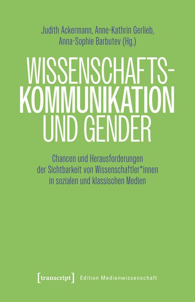 Produktbild: Wissenschaftskommunikation und Gender