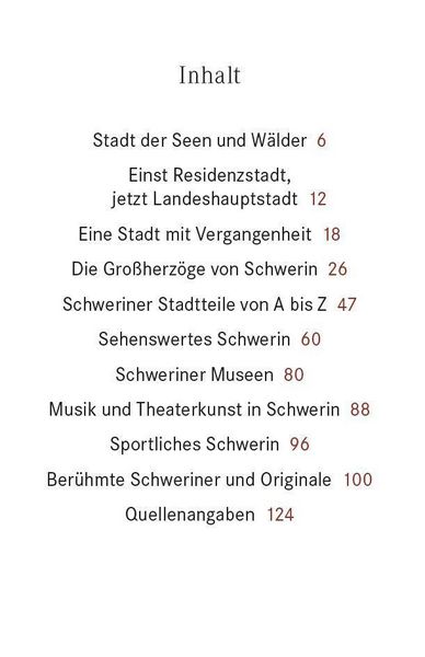 Produktbild: Schwerin f&uuml;r die Westentasche