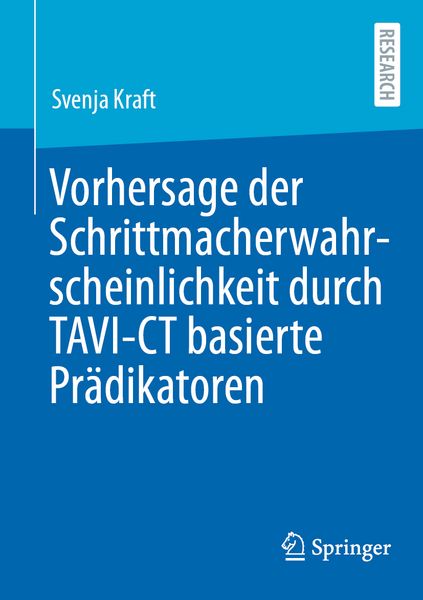 Produktbild: Vorhersage der Schrittmacherwahrscheinlichkeit durch TAVI-CT basierte Pr&auml;dikatoren