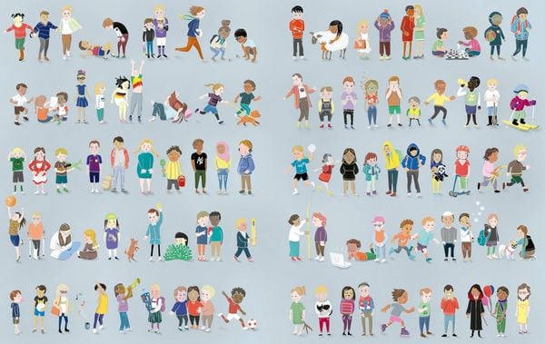 Produktbild: 100 Kinder in Deutschland