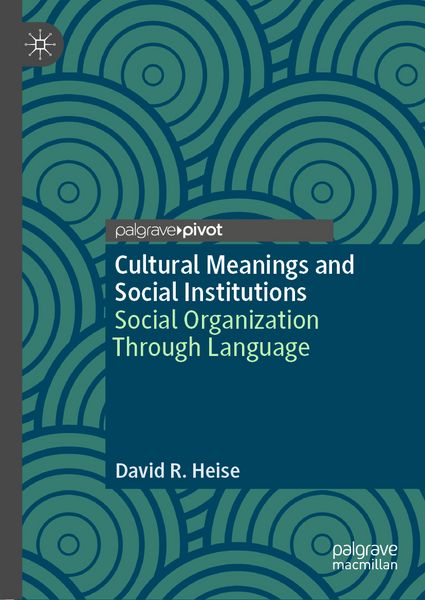 Produktbild: Cultural Meanings and Social Institutions