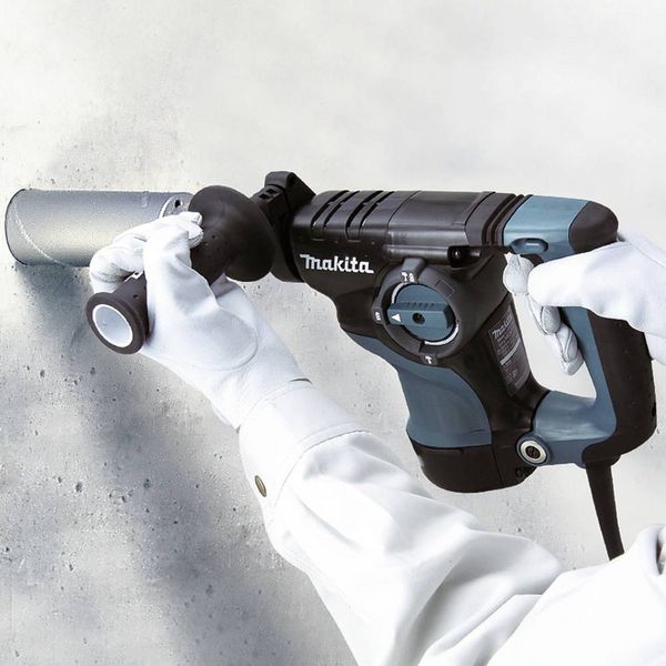Produktbild: Makita HR2811FT SDS-Plus-Kombihammer, Bohrhammer 800 W inkl. Koffer, ohne Akku, ohne Ladeger&auml;t