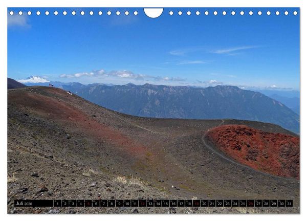 Produktbild: Tanz auf dem Vulkan - Osorno (Chile) (Wandkalender 2026 DIN A4 quer), CALVENDO Monatskalender