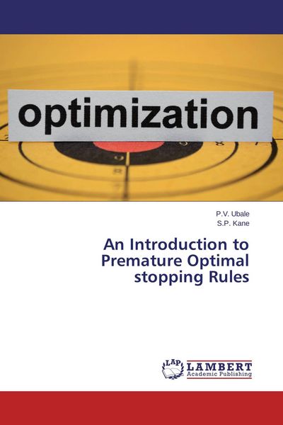 Produktbild: An Introduction to Premature Optimal stopping Rules