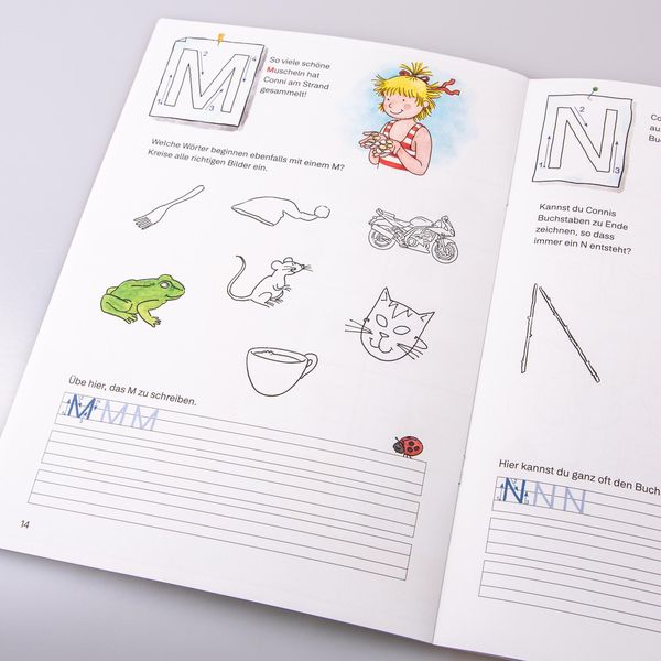 Produktbild: Conni Gelbe Reihe (Besch&auml;ftigungsbuch): Buchstaben schreiben