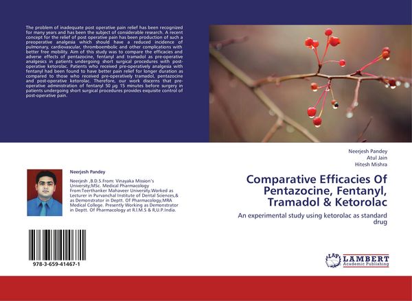 Produktbild: Comparative Efficacies Of Pentazocine, Fentanyl, Tramadol & Ketorolac
