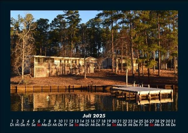 Produktbild: Die Seen der Erde 2025 Fotokalender DIN A5