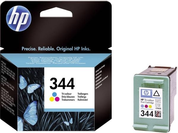 HP Druckerpatrone 344 Original Cyan, Magenta, Gelb C9363EE Tinte