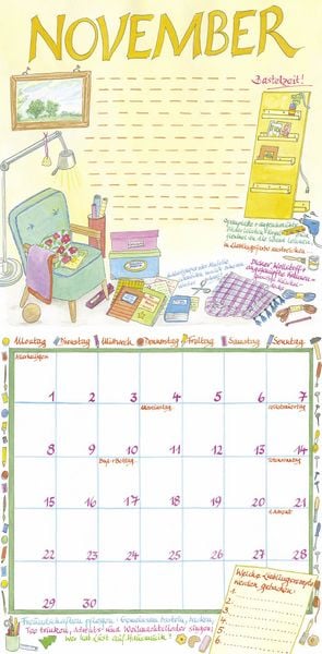 Produktbild: Kohwagner Merkkalender Mein buntes Jahr