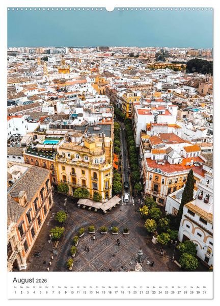 Produktbild: Spanien - Tapas, Flamenco und Sangria (hochwertiger Premium Wandkalender 2026 DIN A2 hoch), Kunstdruck in Hochglanz