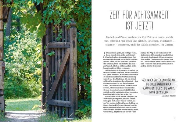 'Durch Gärtnern zur Achtsamkeit' von 'Lars Weigelt' Buch '9783
