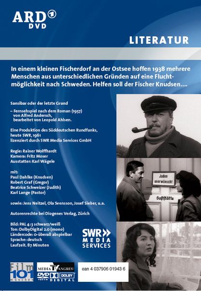 Sansibar Und Der Letzte Grund Sansibar oder der letzte Grund von Rainer Wolffhardt, Bernhard Wicki