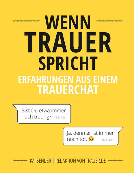 Produktbild: Wenn Trauer spricht