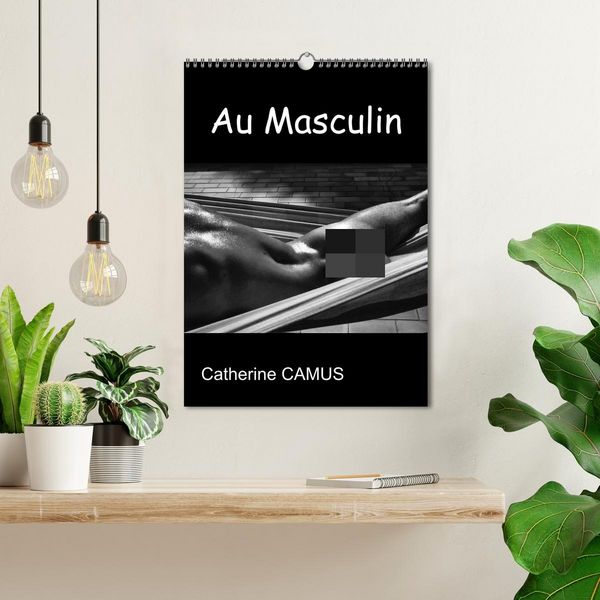 Produktbild: Au Masculin (Calendrier mural 2026 DIN A3 horizontal), CALVENDO calendrier mensuel