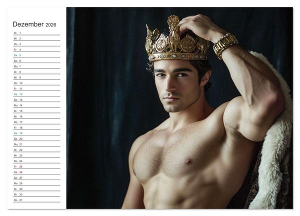 Produktbild: Prinz der Lust (hochwertiger Premium Wandkalender 2026 DIN A2 quer), Kunstdruck in Hochglanz