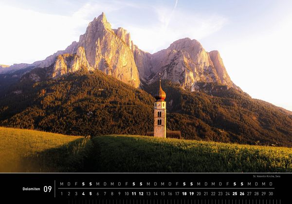 Produktbild: Dolomiten Premiumkalender 2027