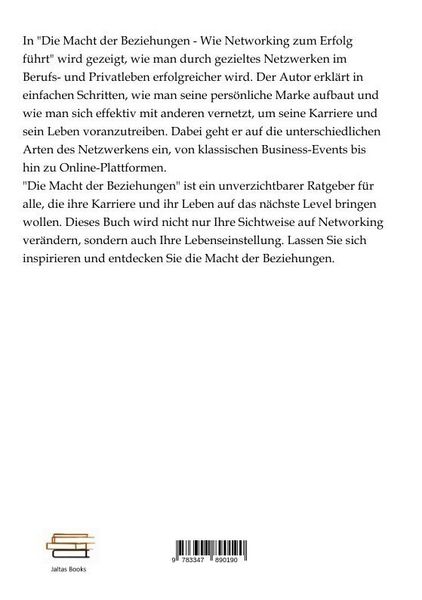 Produktbild: Die Macht der Beziehungen - Wie Networking zum Erfolg f&uuml;hrt