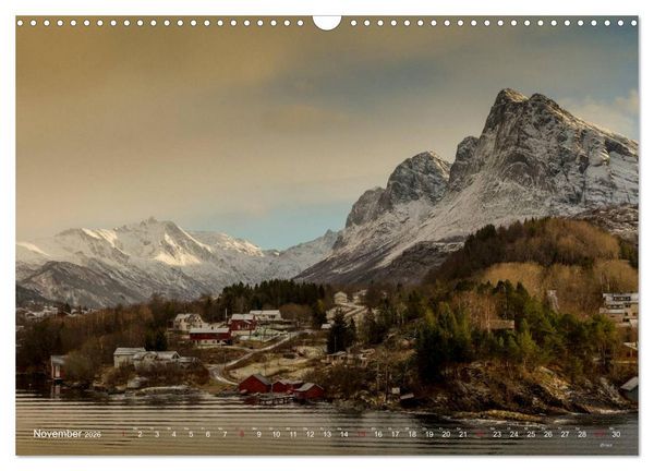 Produktbild: Hurtigruten im Winter - Hunting the light (Wandkalender 2026 DIN A3 quer), CALVENDO Monatskalender