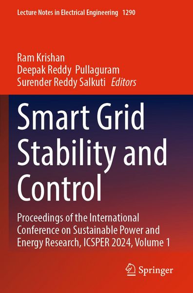 Produktbild: Smart Grid Stability and Control